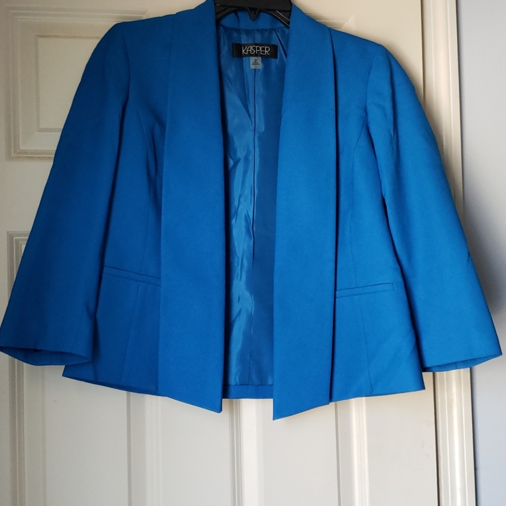 Royal blue blazer